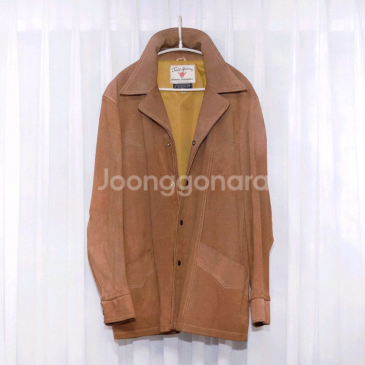 필드 앤 스트림 스웨이드 레더 웨스턴 헌팅 자켓 (100-105)--0