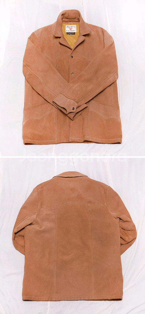 필드 앤 스트림 스웨이드 레더 웨스턴 헌팅 자켓 (100-105)--2