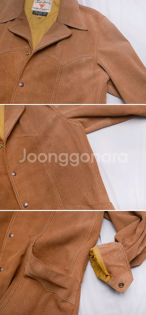 필드 앤 스트림 스웨이드 레더 웨스턴 헌팅 자켓 (100-105)--7