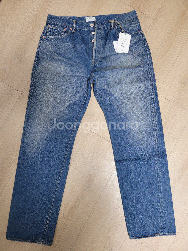 헤릴 레귤러 핏 데님 빈티지 worn 25ss 3사이즈--5