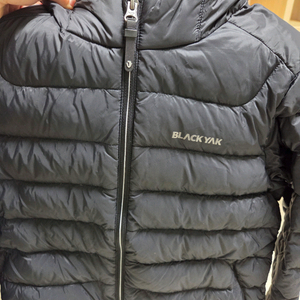 아우터[145] 블랙야크키즈 경량 구스 다운 패딩 블랙