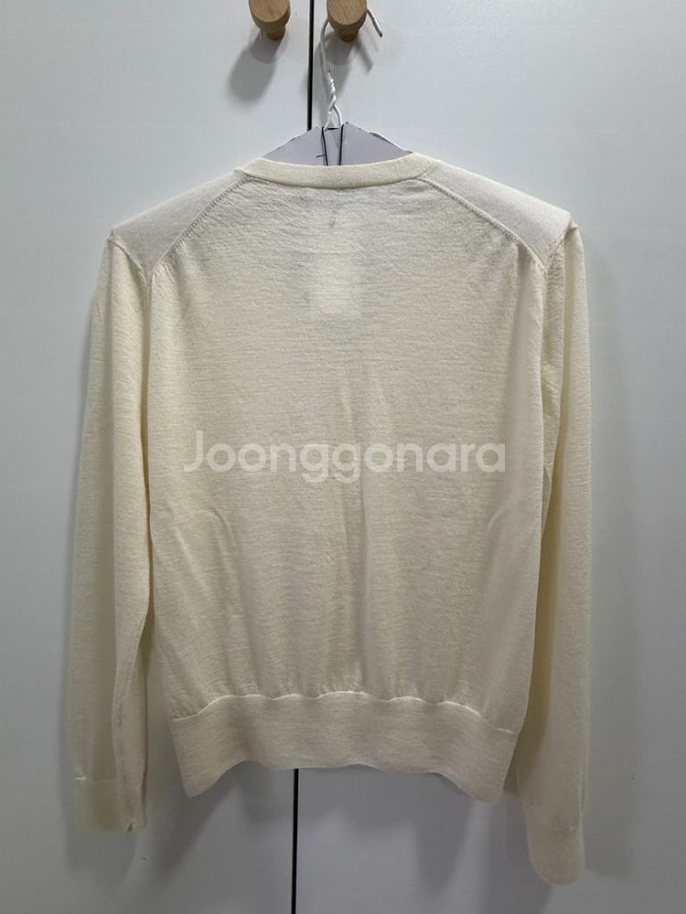 더캐시미어 캐시미어 브이넥 니트 가디건--4