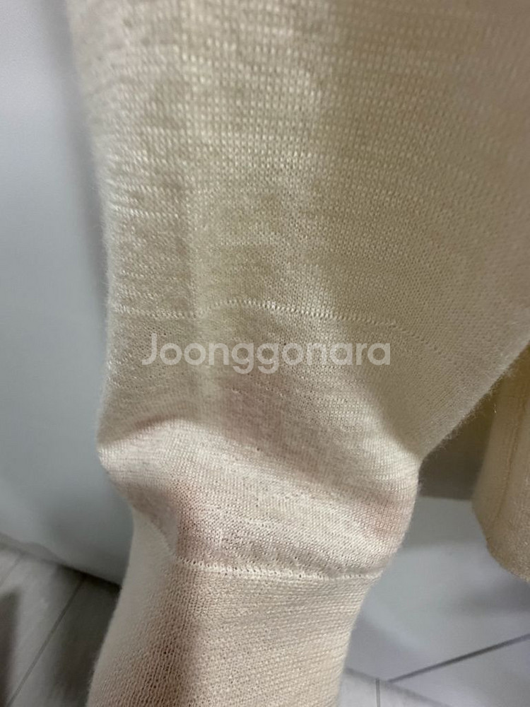 더캐시미어 캐시미어 브이넥 니트 가디건--6