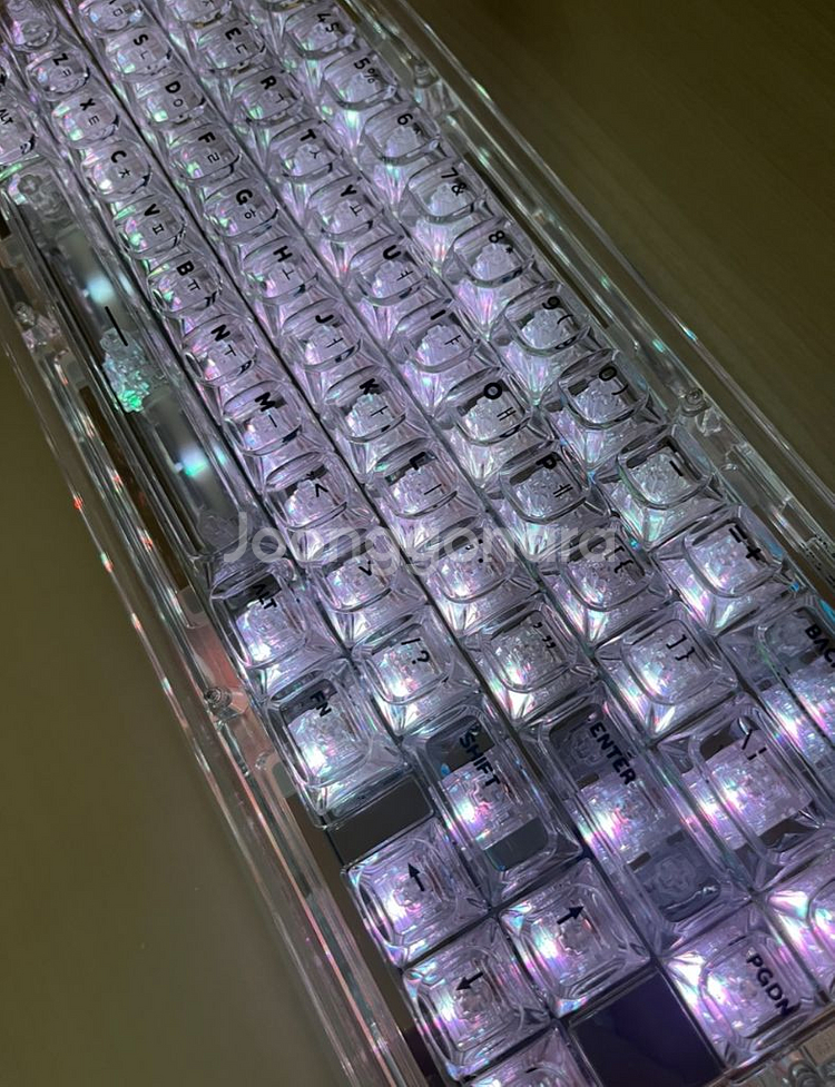 몬스타기어 아쿠아66 유무선 블루투스 키보드 팝니다.--3