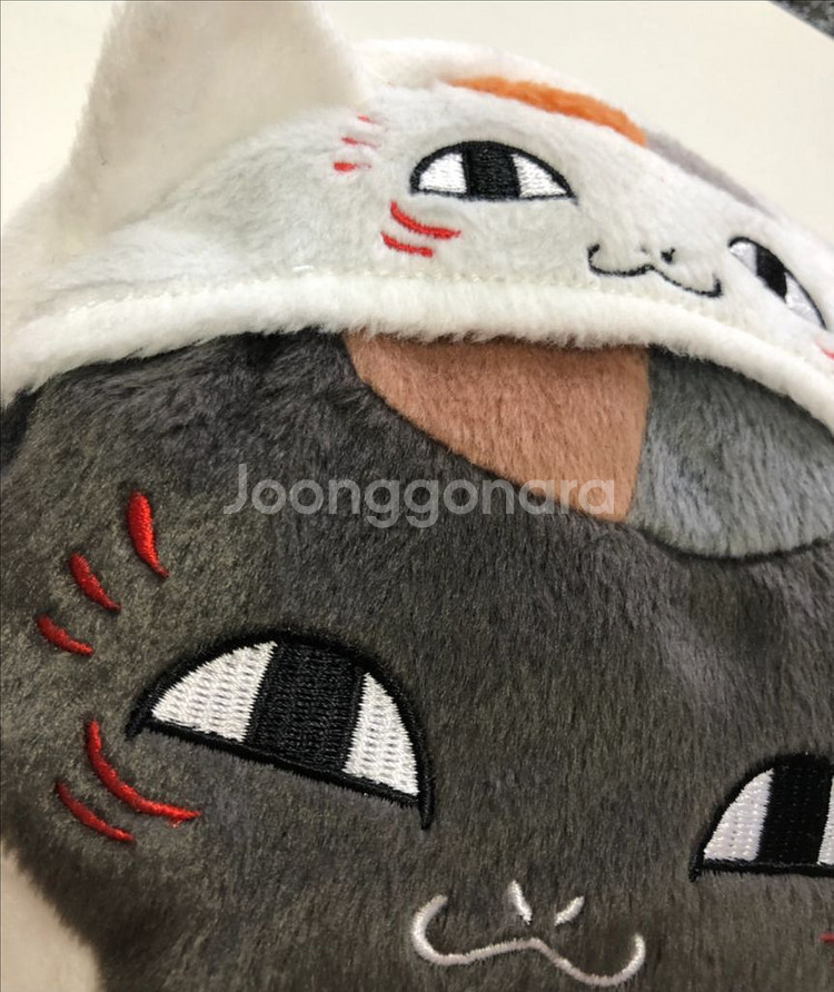 나츠메 우인장 냥코센세 누이 파우치 인형 지갑 야옹선생--2