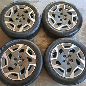 쏘나타용 17인치휠타이어 윈터타이어