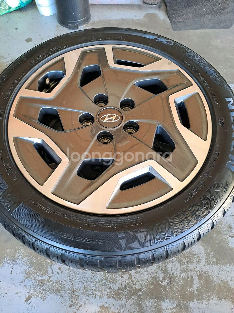 쏘나타용 17인치휠타이어 윈터타이어--8