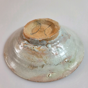 고도갤러리 골동품 조선전기 조선백자 홍화접시