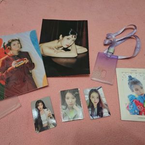 아이브 화보집 굿즈 세트 이미지