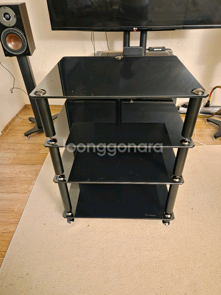 노스톤(norstone) Bergen2 오디오랙 새제품--1