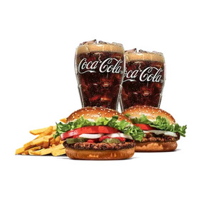 버거킹 와퍼주니어+불고기와퍼주니어+코카콜라(R)+코카콜