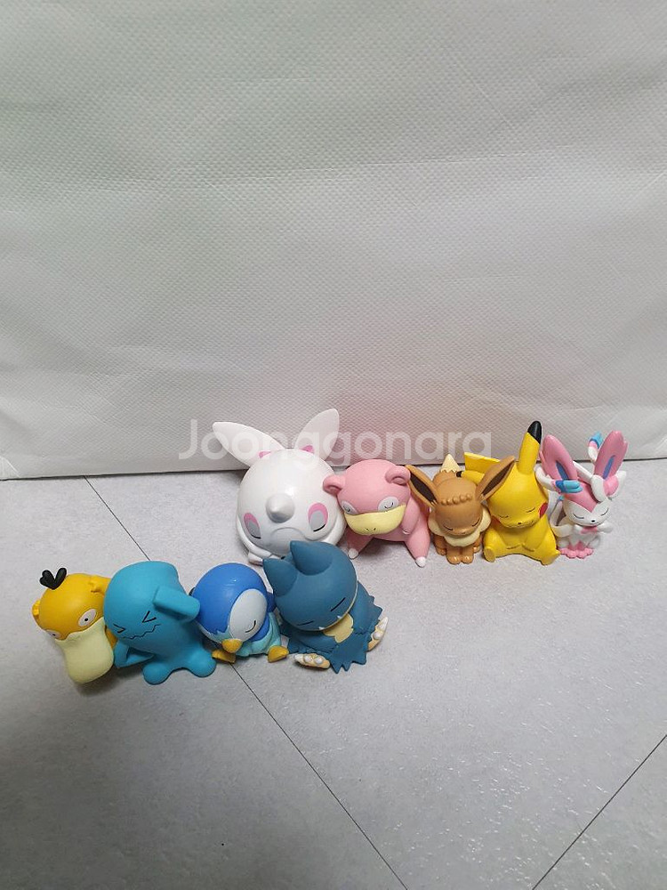 포켓몬 어깨쿵 가챠 님피아 이브이 먹고자 야돈 팽도리--4