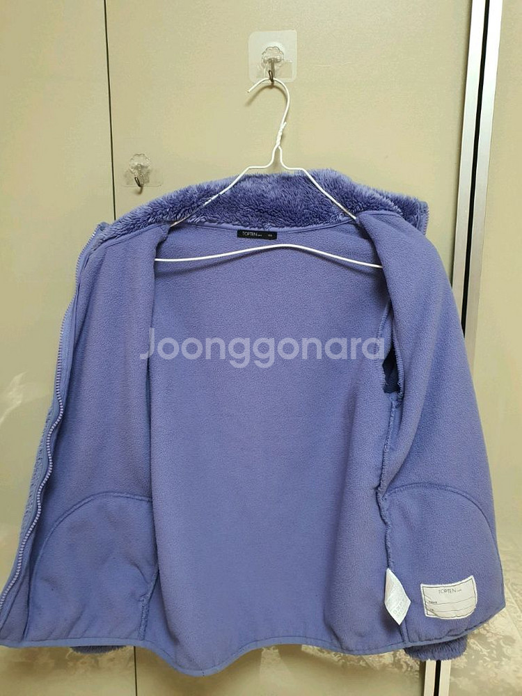 탑텐키즈 플리스 집업자켓(150)//3천원--3