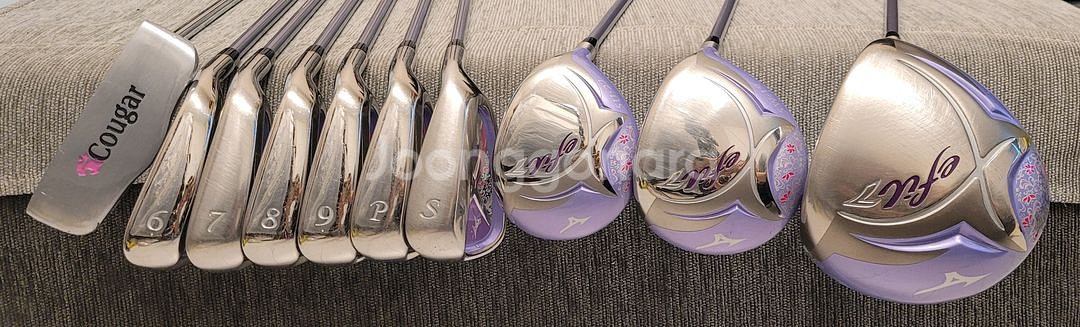 + 미즈노 에필 7+ 여성용 골프채 풀세트--3