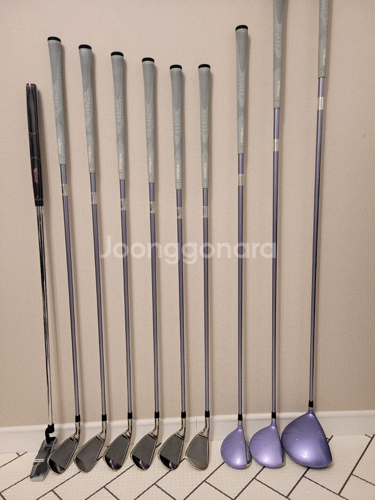 + 미즈노 에필 7+ 여성용 골프채 풀세트--4