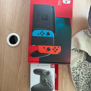 닌텐도 스위치1 배터리 개선판 + 프로콘 + 파우치