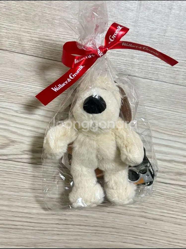 이삭토스트 한정판 월레스와 그로밋 그로밋 인형 키링 미개봉--5