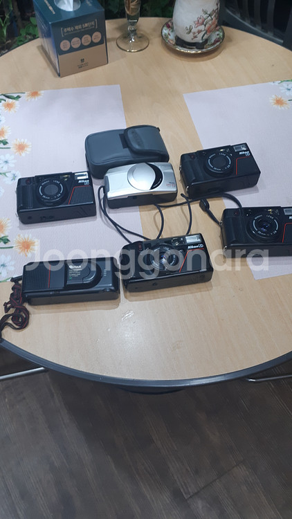 필름 케메라 6개...부품용--0