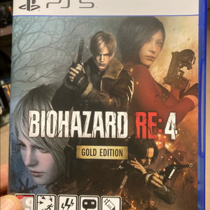 PS5 바이오하자드 RE:4 골드에디션