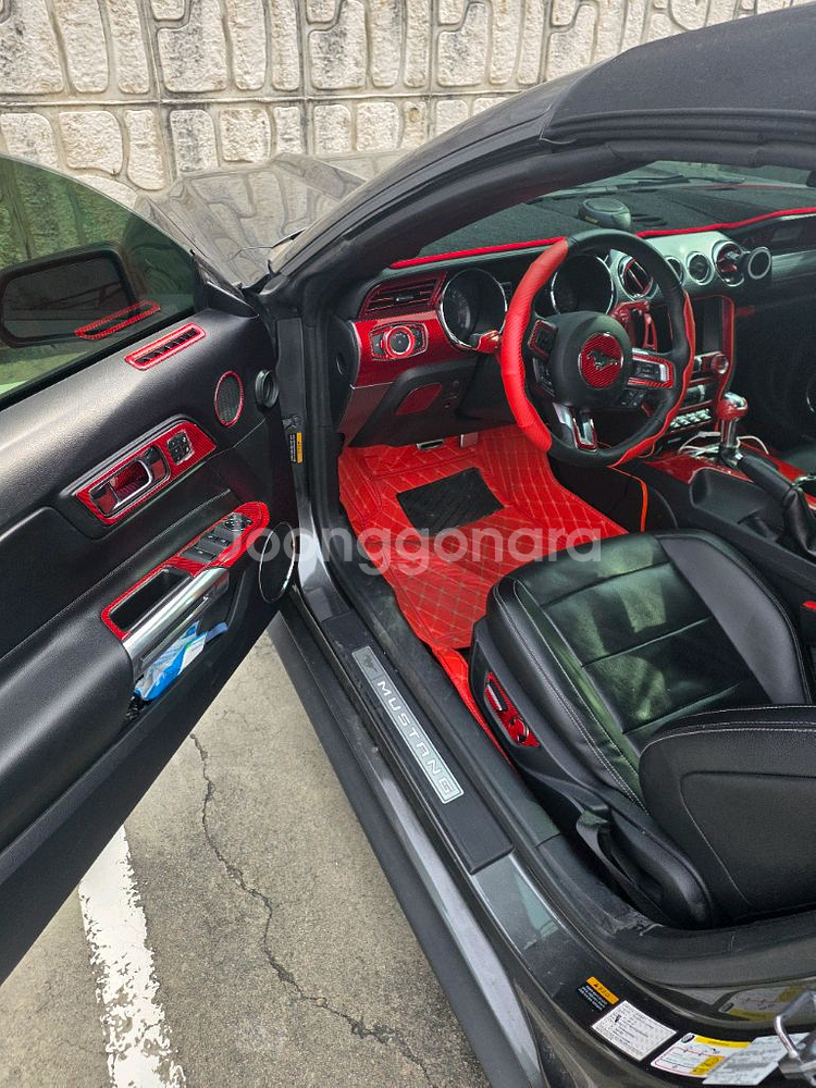 포드 머스탱 6.5세대 에코 컨버터블--2