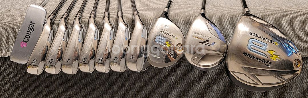 + 테일러메이드 + 여성용 골프채 풀세트--3