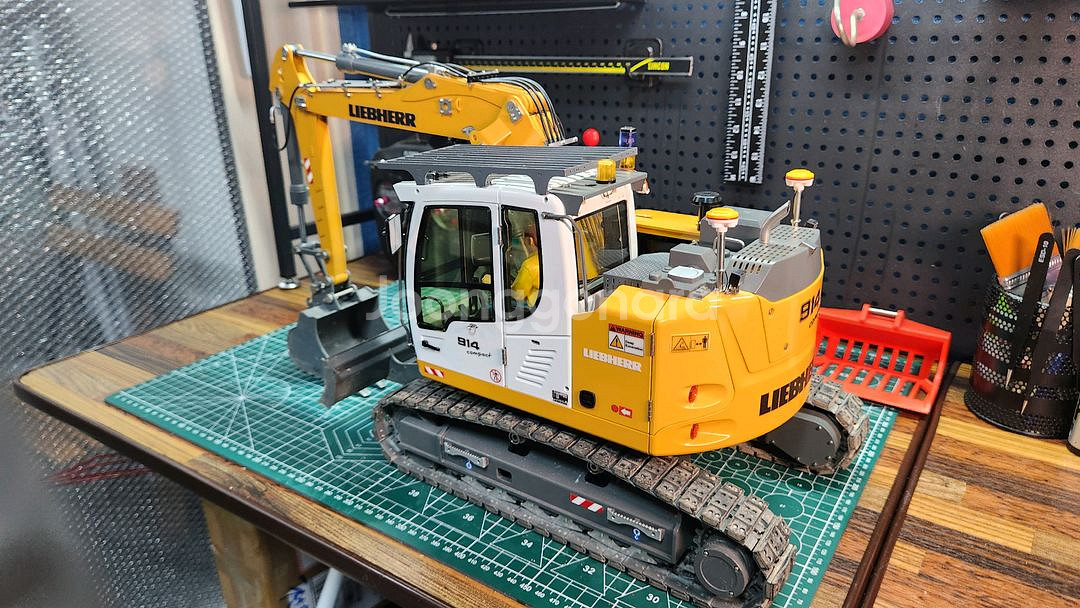 RC 유압중장비 CUT914 굴삭기 굴착기 포크레인--0