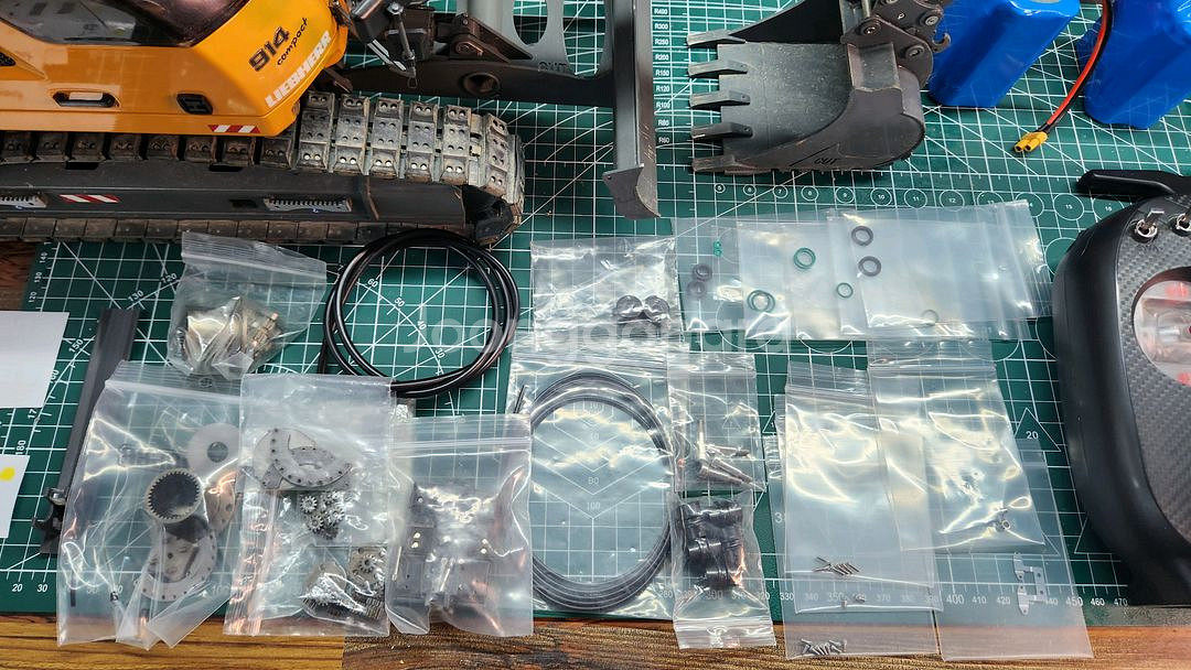 RC 유압중장비 CUT914 굴삭기 굴착기 포크레인--1