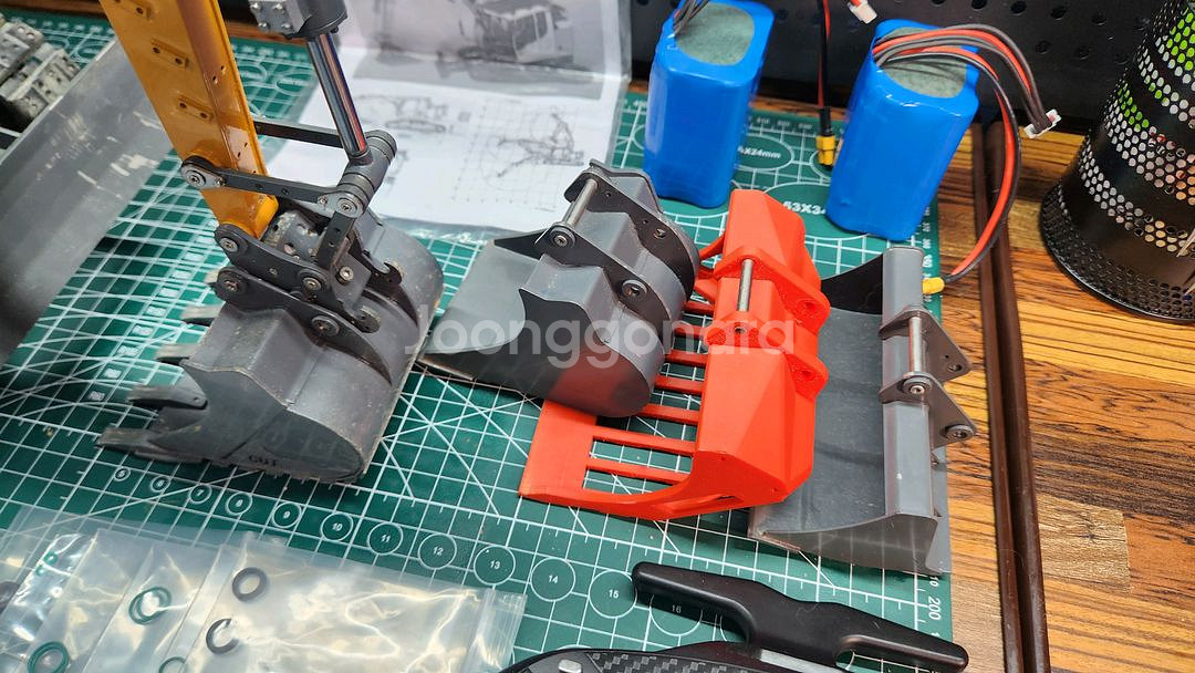 RC 유압중장비 CUT914 굴삭기 굴착기 포크레인--3