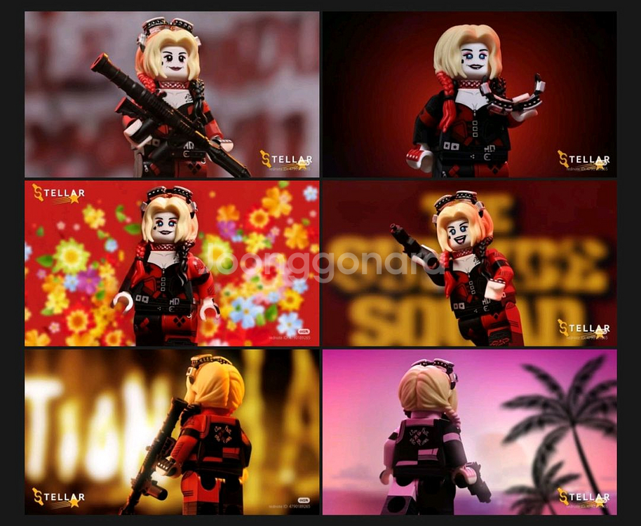 레고 커스텀 Stellar 할리퀸 판매--0