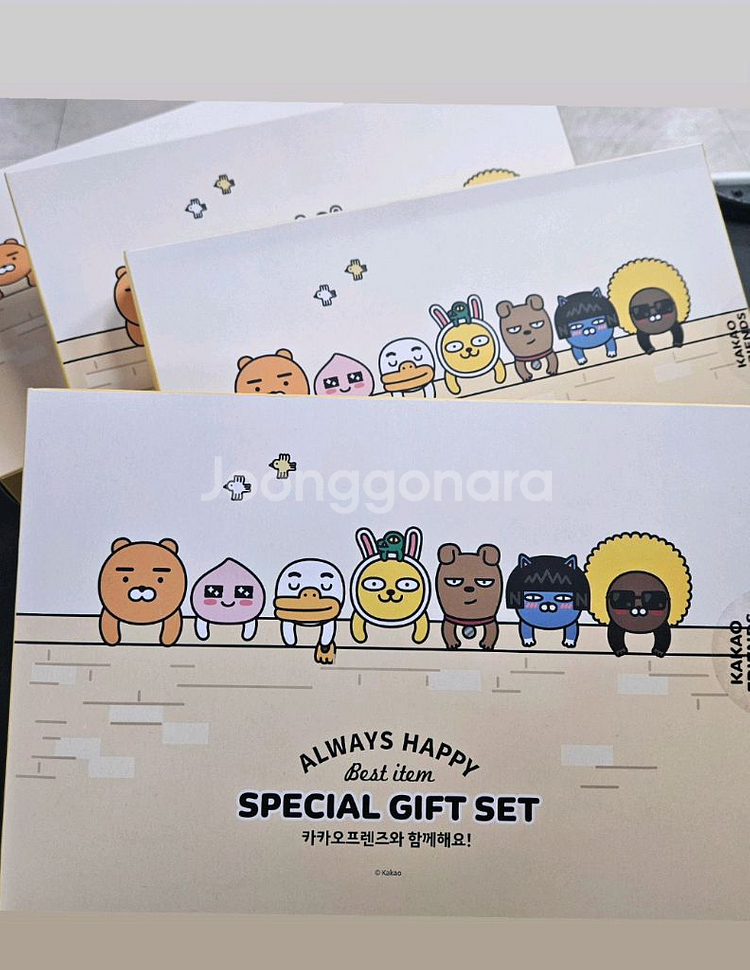 카카오 캐릭터 굿즈 문구세트--1