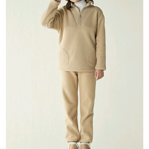 EXR 여성 기모 후리스 아락락+조거팬츠 세트