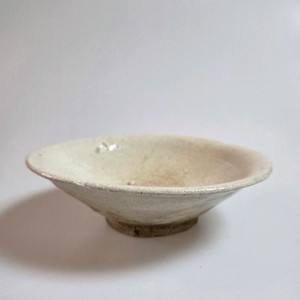 고도갤러리 고미술품 조선전기 조선백자 이중굽접시