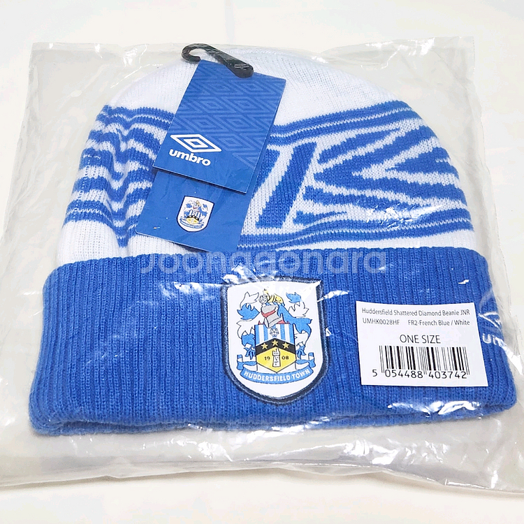 새상품/허더즈필드타운 주니어 비니 엄브로 축구 모자--1