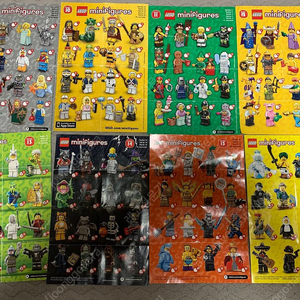 레고 미니피규어 전시즌 판매합니다. 미피
