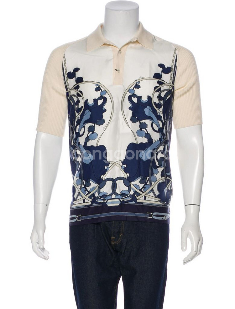 구찌 캐시미어 실크 셔츠--0