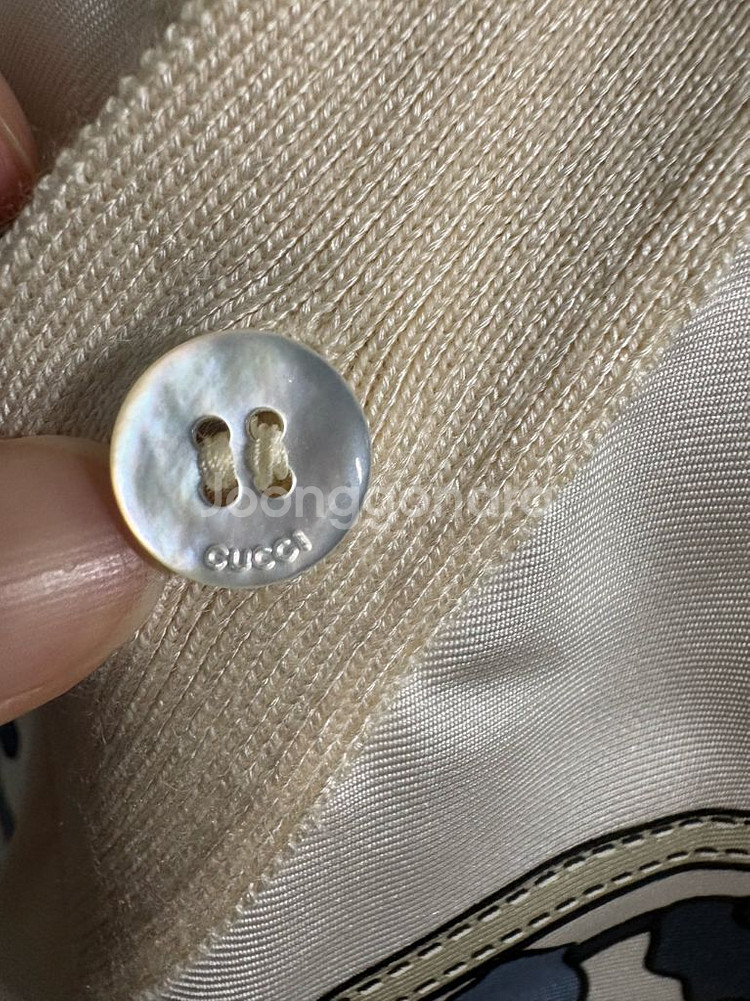 구찌 캐시미어 실크 셔츠--2