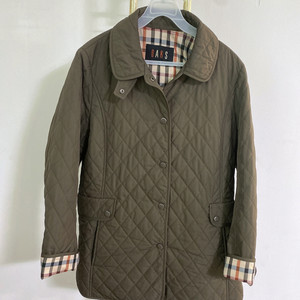 (95)닥스여자체크누빔자켓