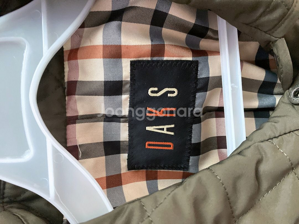 (95)닥스여자체크누빔자켓--5