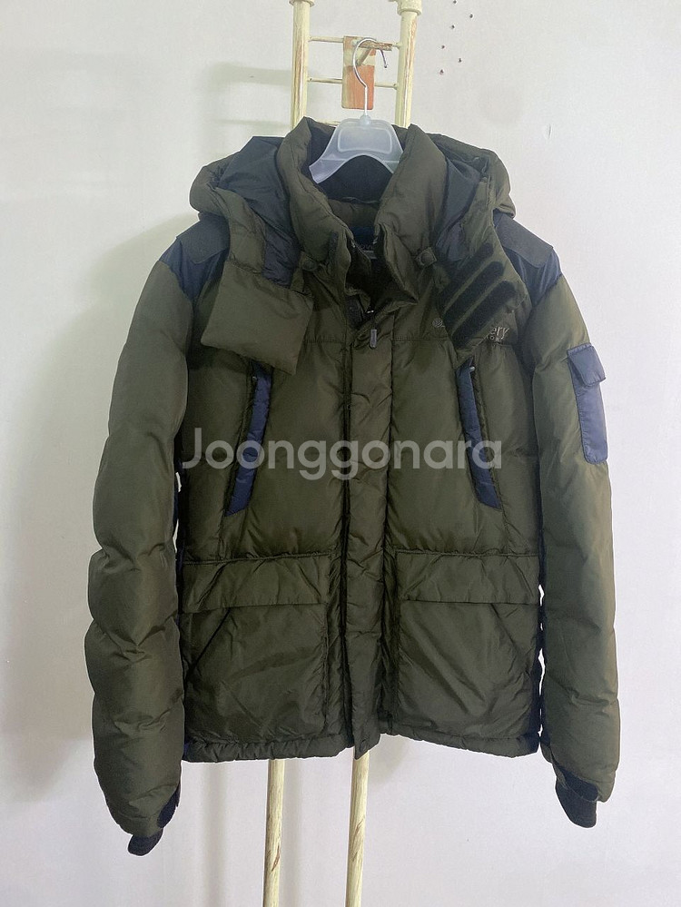 (95)디스커버리남자오리털포켓후드패딩--0