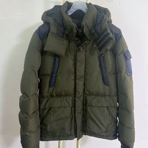 (95)디스커버리남자오리털포켓후드패딩