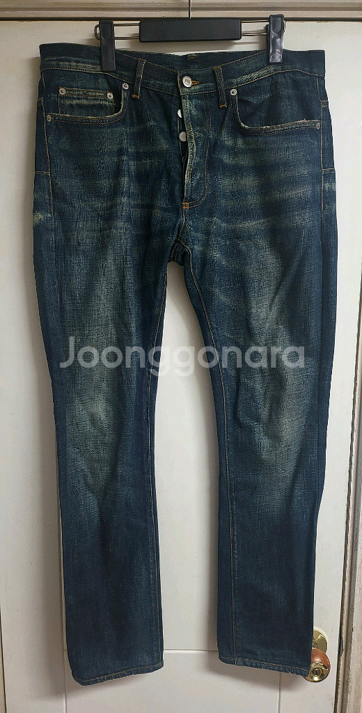 (정품) 디올옴므 워시드 데님팬츠 황금사이즈32--6