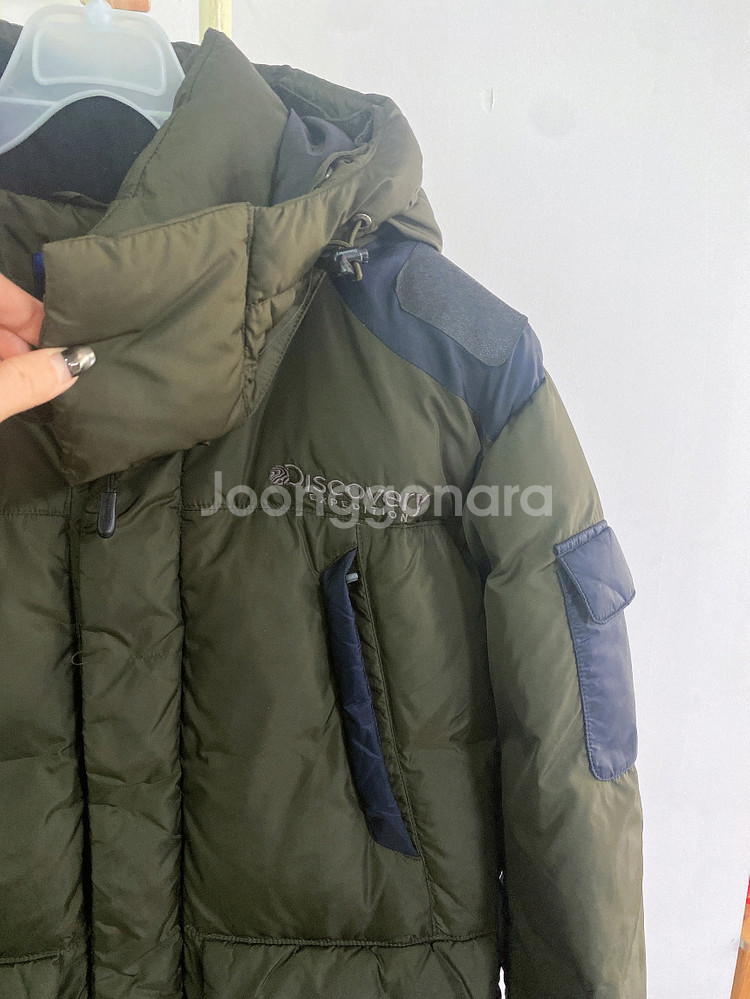 (95)디스커버리남자오리털포켓후드패딩--1