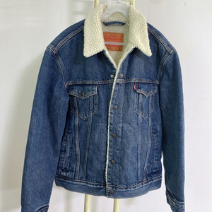 (M)리바이스남자뽀글이데님점퍼