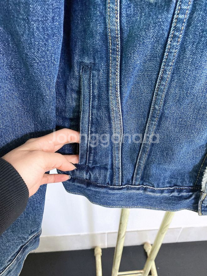 (M)리바이스남자뽀글이데님점퍼--2