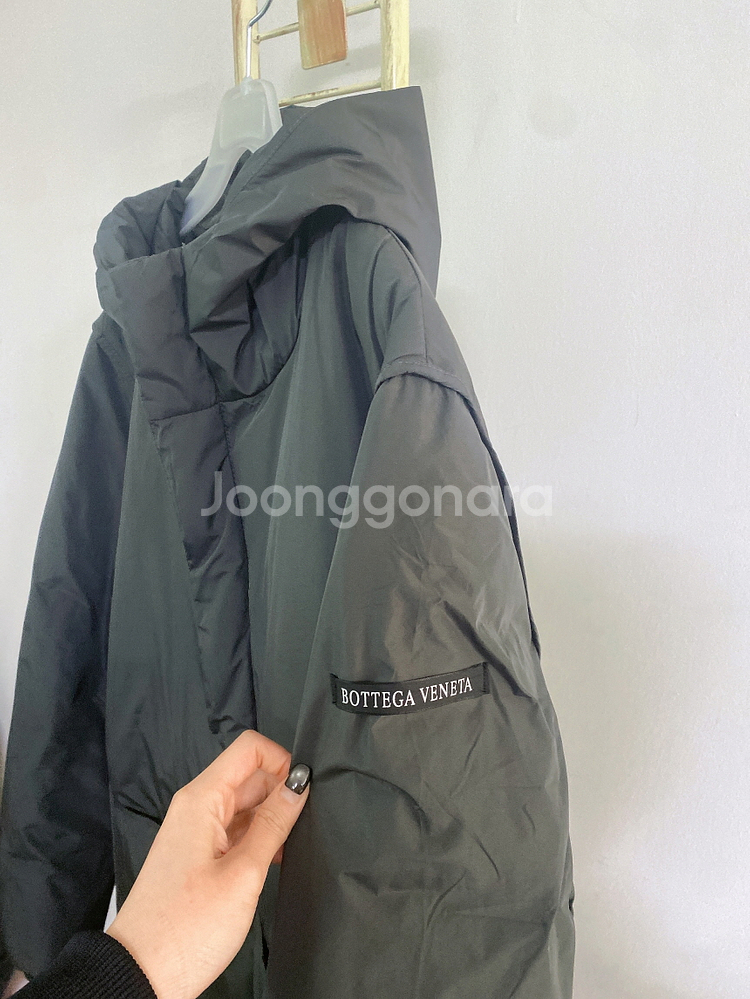 (L)보테가베네타남자후드투웨이지퍼야상점퍼--4