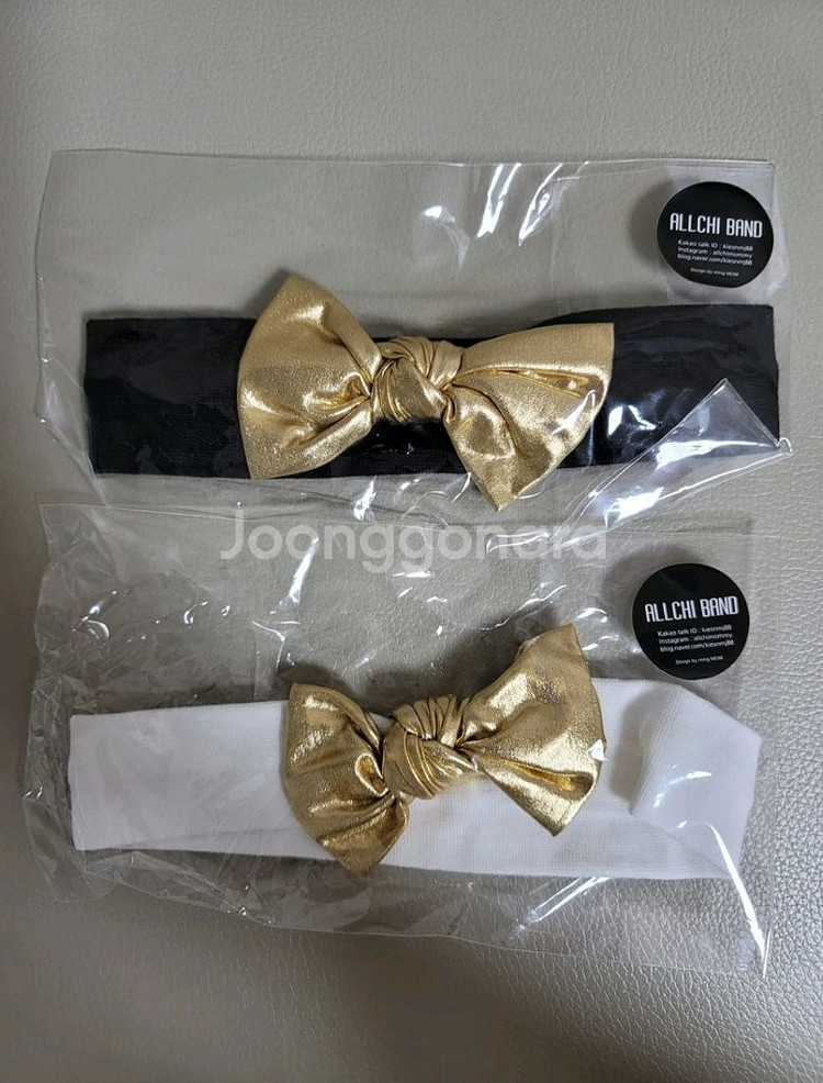 올치밴드 아기 헤어밴드 (핸드메이드 / 2개일괄)--0