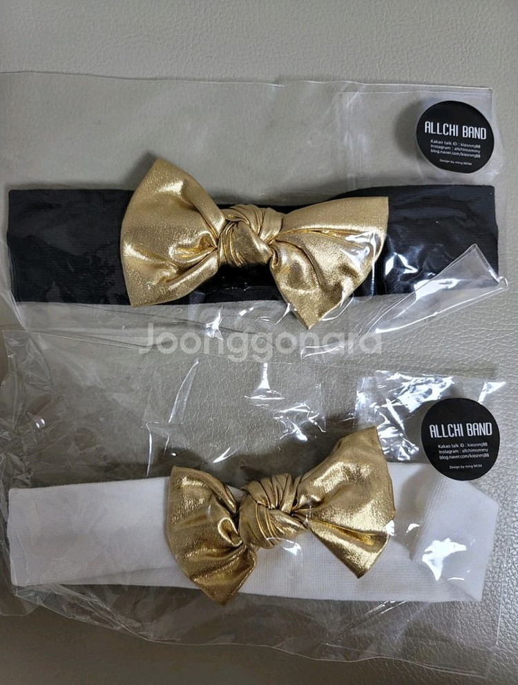 올치밴드 아기 헤어밴드 (핸드메이드 / 2개일괄)--1