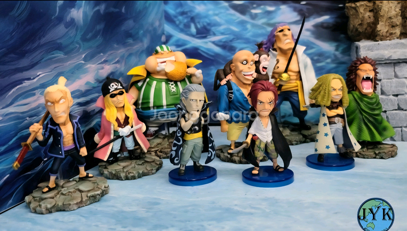 원피스.월콜.레진.붉은머리 해적단.정상결전용--0