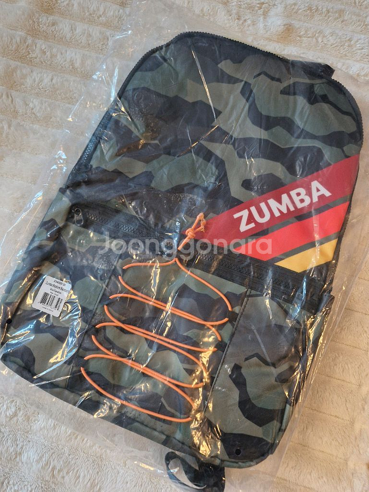 (새상품) 줌바 익플로우 백팩 가방--2
