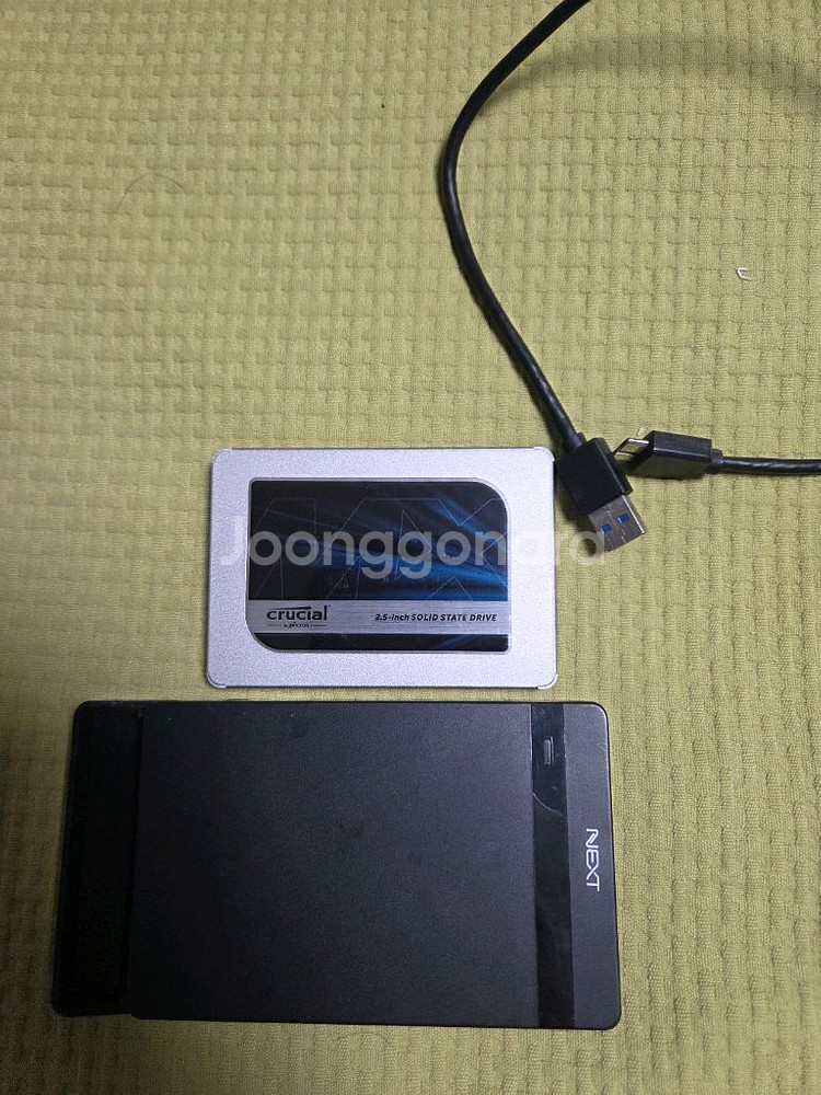 mx500 1tb + 외장케이스 팝니다--0